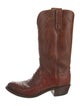 Lucchese Leather Western Boots