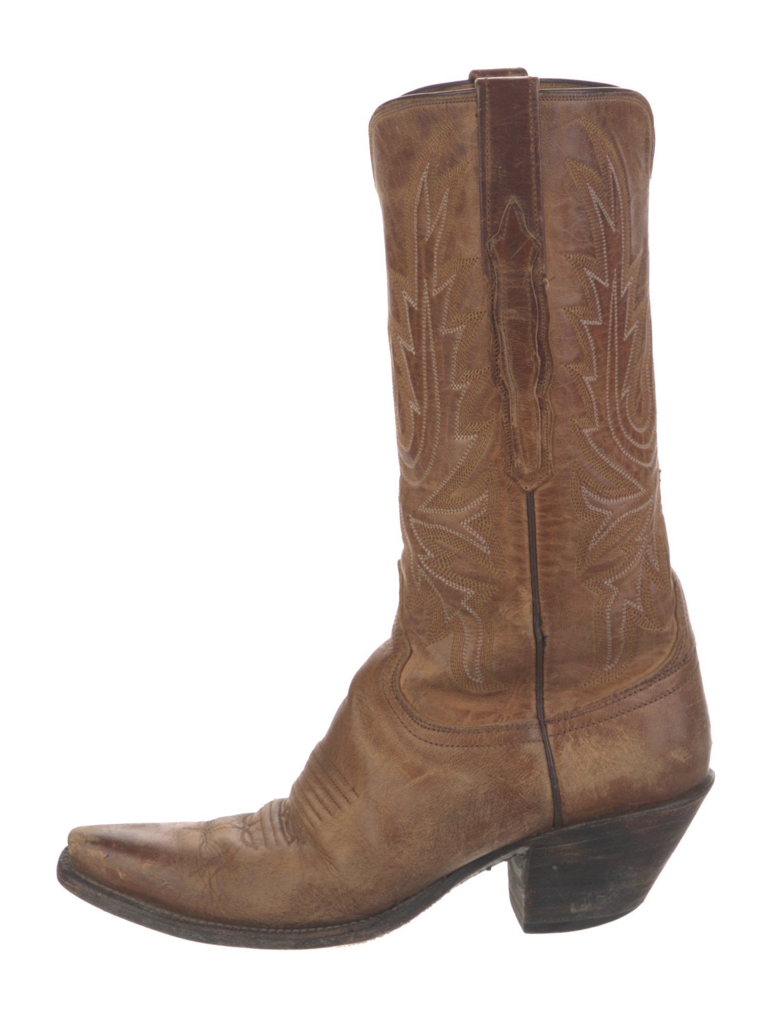 Lucchese Leather Western Boots