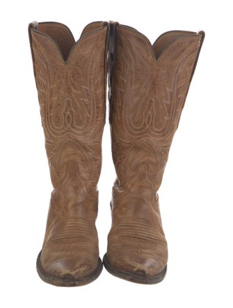 Lucchese Leather Western Boots