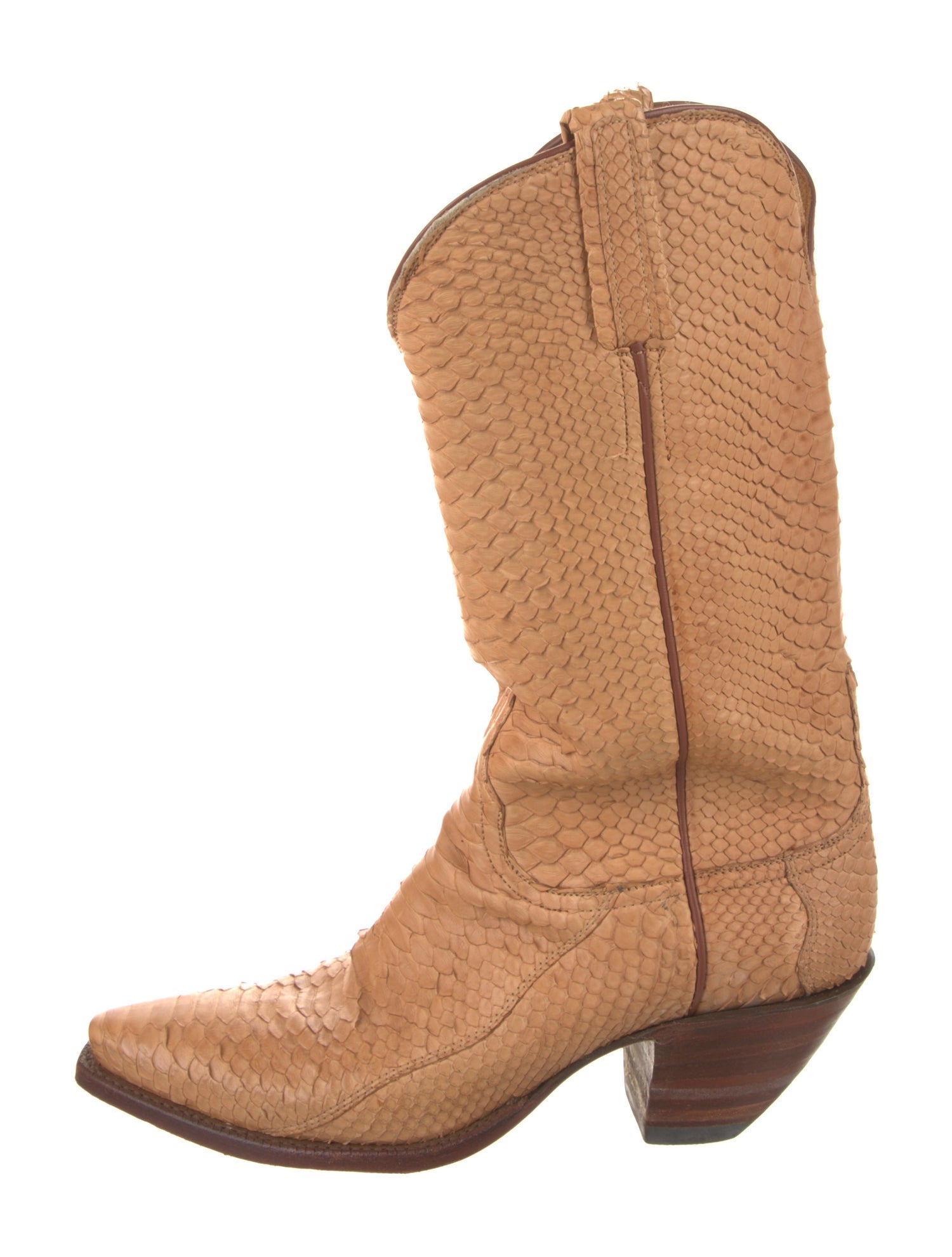 Lucchese Snakeskin Western Boots