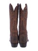 Lucchese Leather Patterned Western Boots