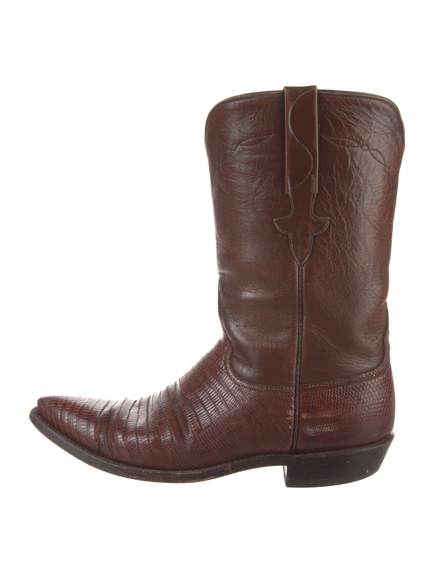 Lucchese Leather Western Boots