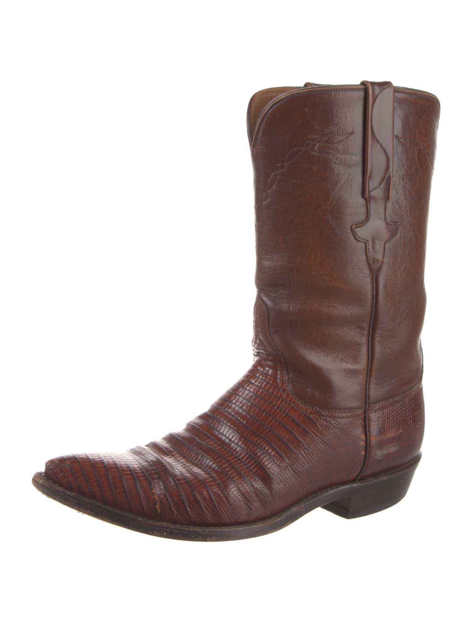 Lucchese Leather Western Boots