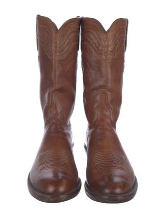 Lucchese Leather Western Boots