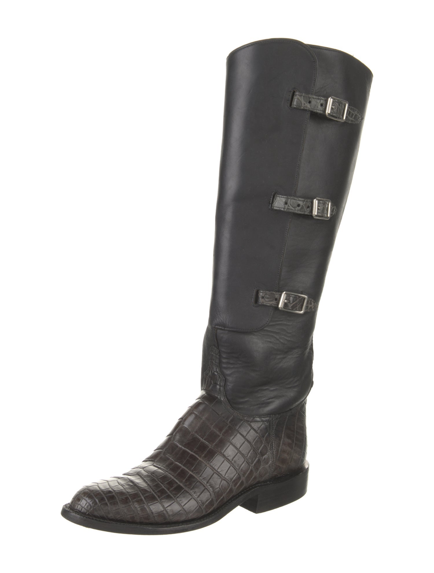 Lucchese Leather Riding Boots