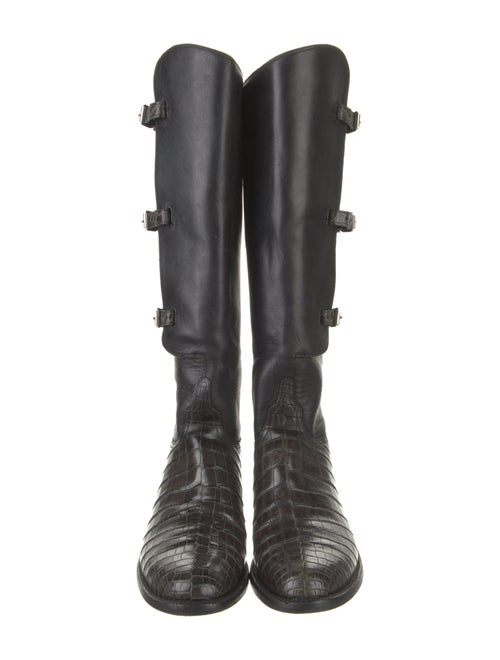 Lucchese Leather Riding Boots