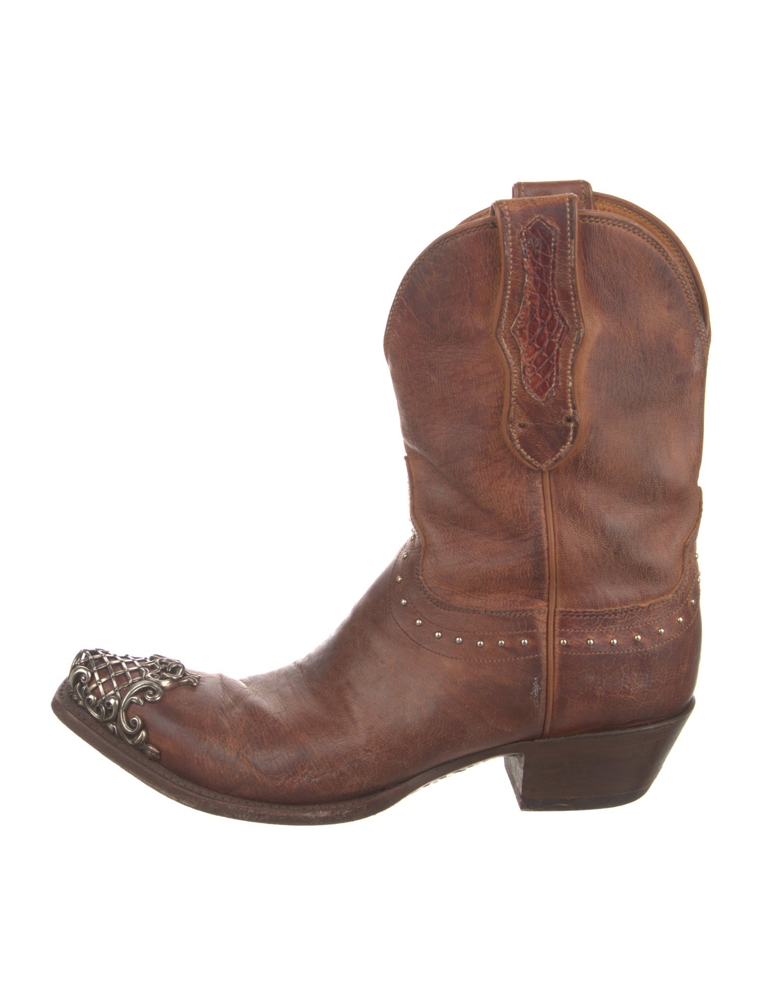 Lucchese Leather Western Boots