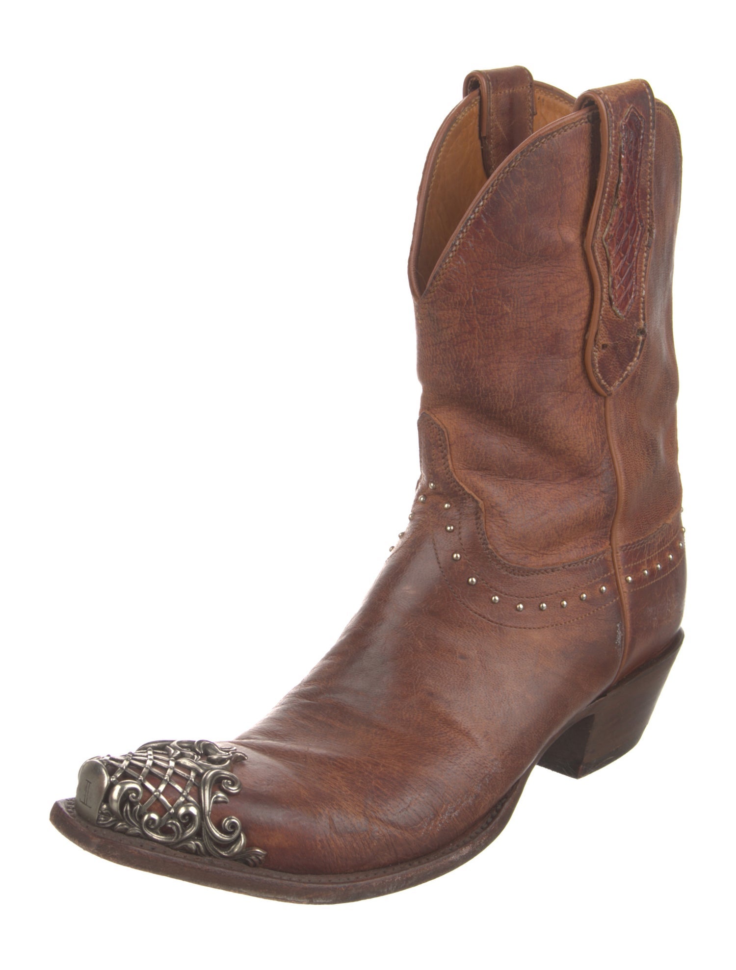 Lucchese Leather Western Boots