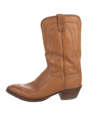 Lucchese Leather Western Boots