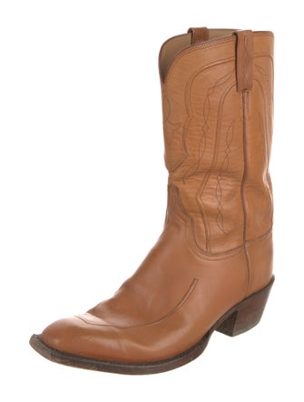 Lucchese Leather Western Boots