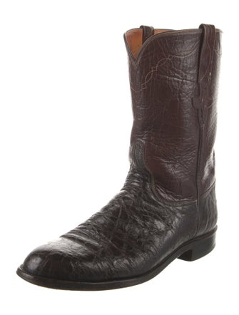 Lucchese Leather Western Boots