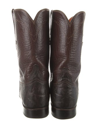 Lucchese Leather Western Boots