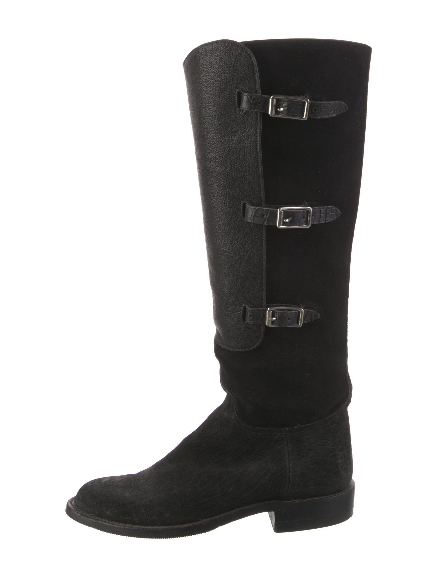 Lucchese Leather Riding Boots