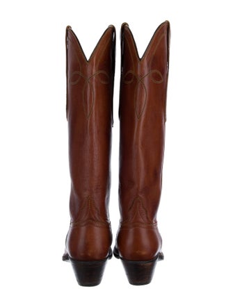 Lucchese Leather Western Boots