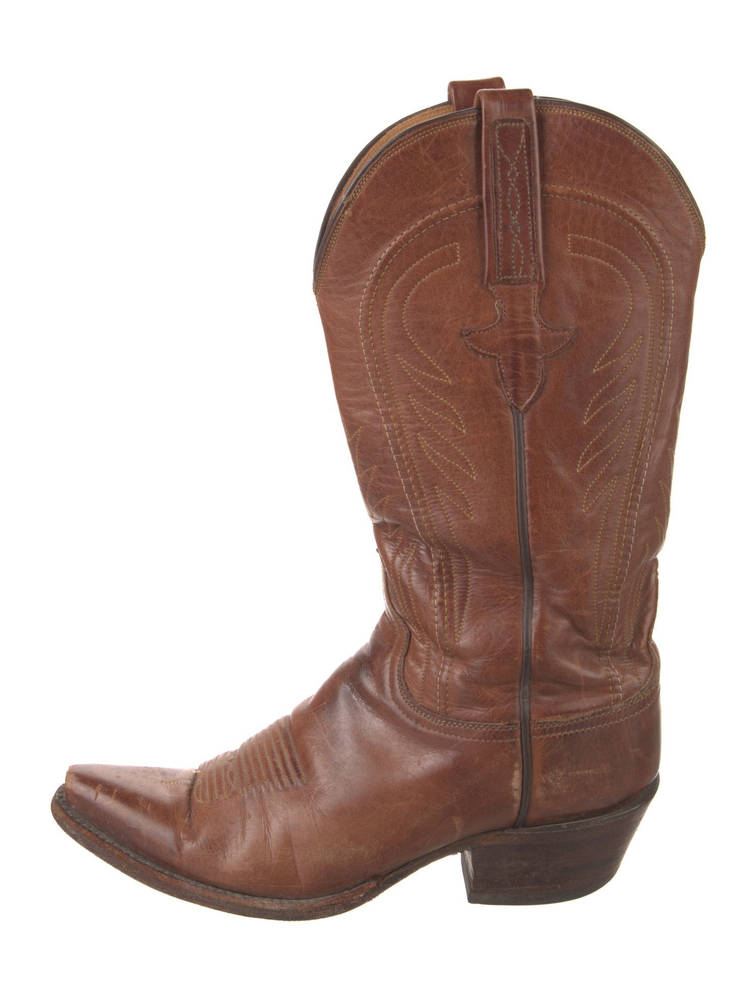 Lucchese Leather Western Boots