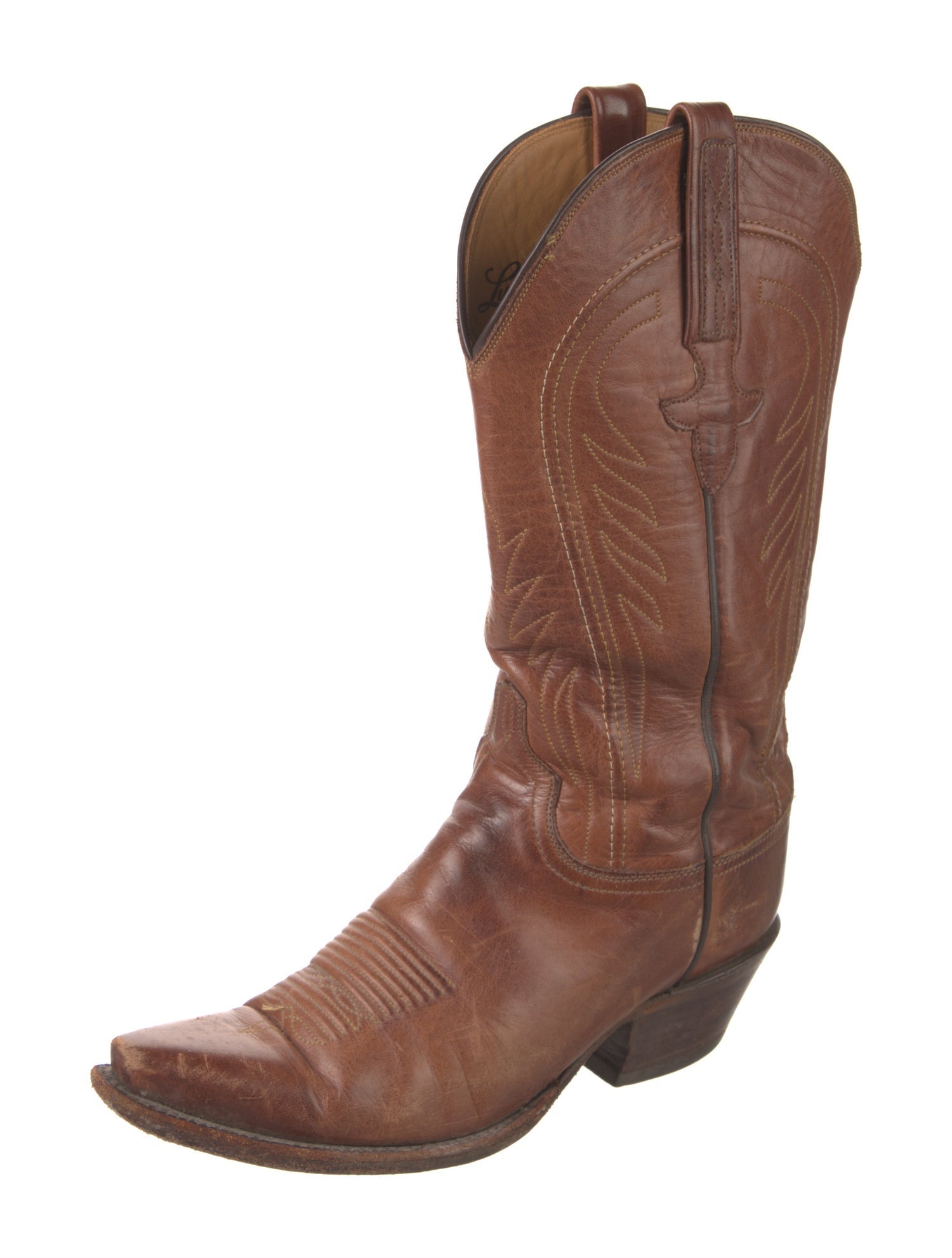 Lucchese Leather Western Boots