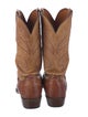 Lucchese Leather Printed Western Boots