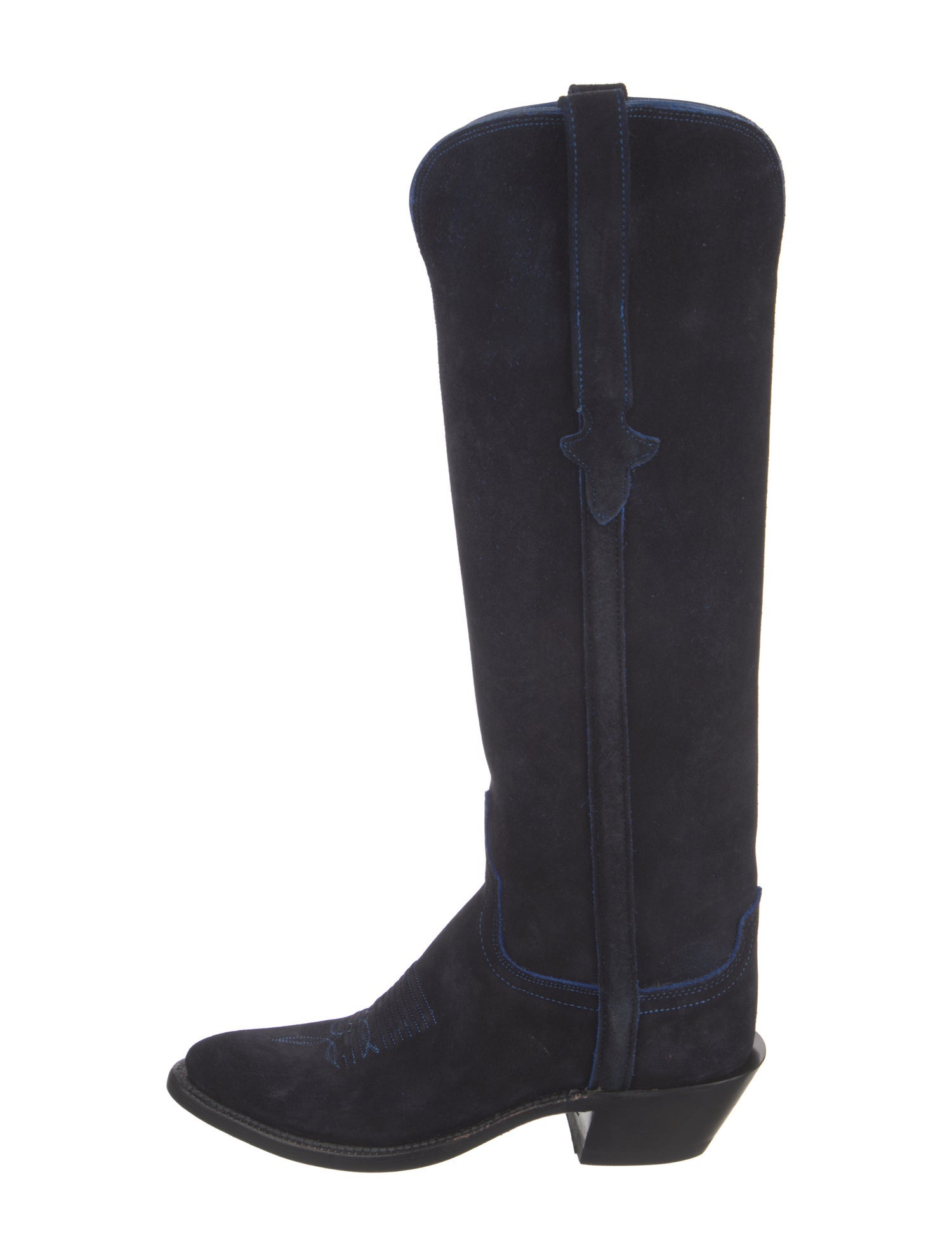 Lucchese Suede Riding Boots