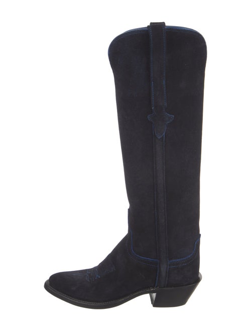 Lucchese Suede Riding Boots