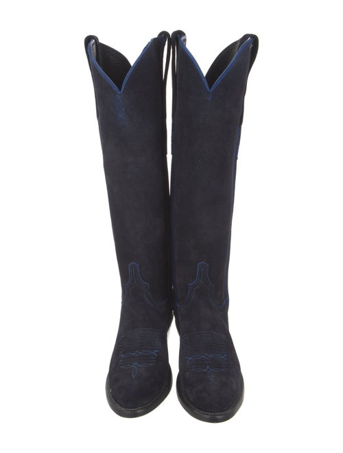 Lucchese Suede Riding Boots