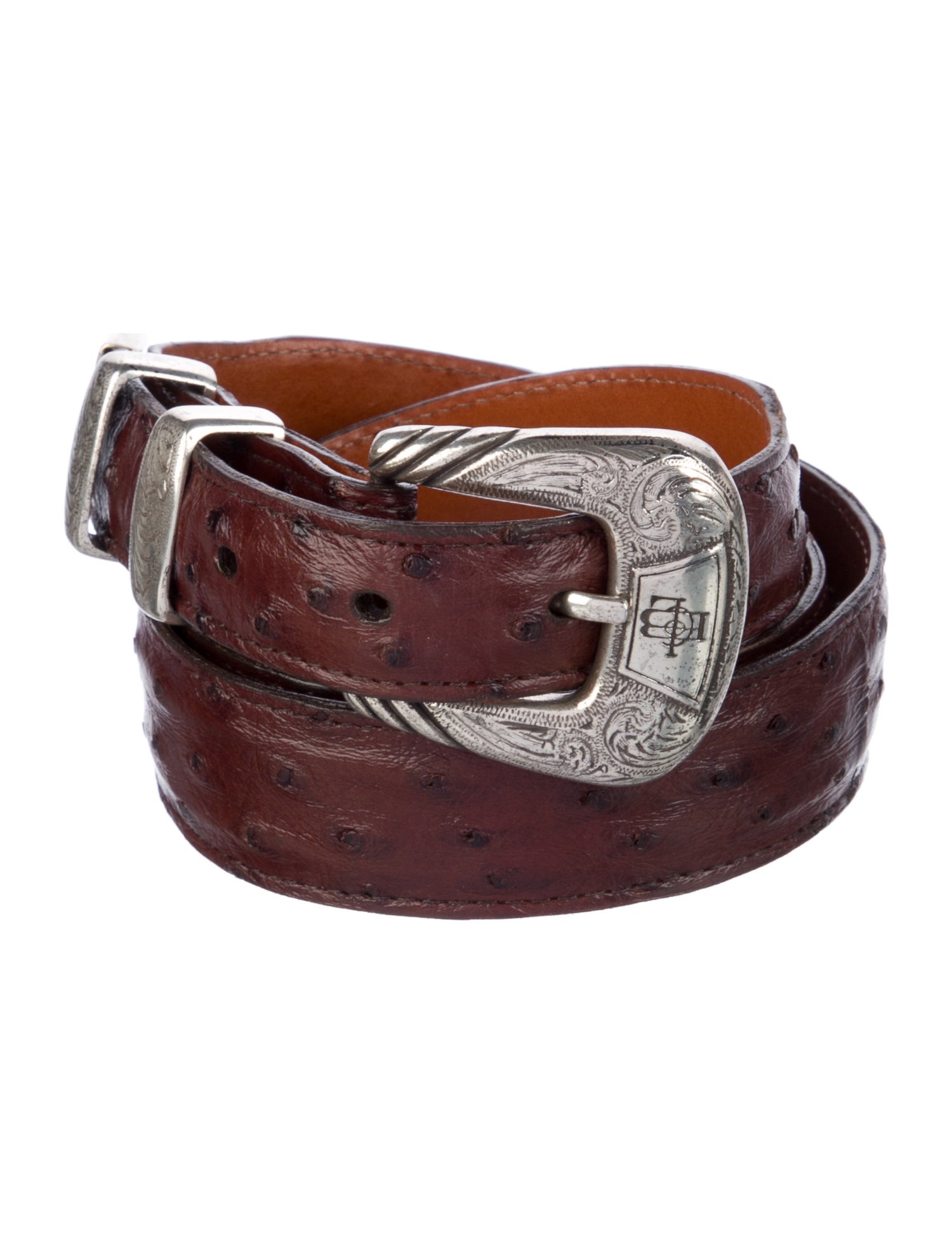 Lucchese w/ Tags Ostrich Belt