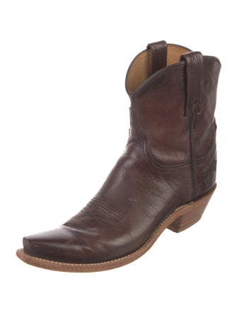 Lucchese Leather Western Boots