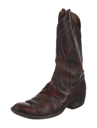 Lucchese Leather Western Boots