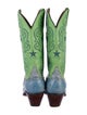 Lucchese Leather Printed Western Boots