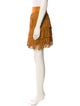 Lucchese Lambskin Mini Skirt