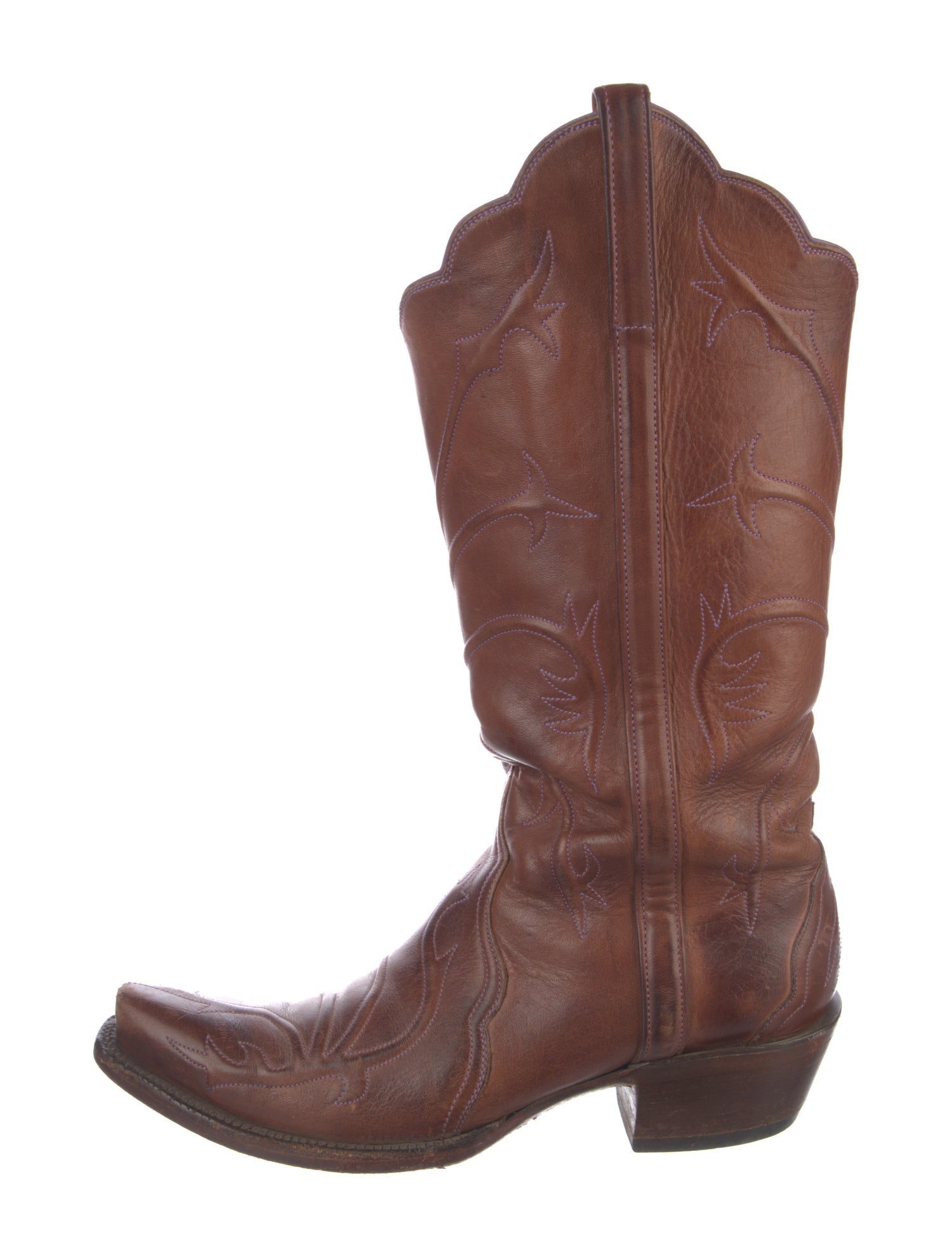 Lucchese Leather Western Boots