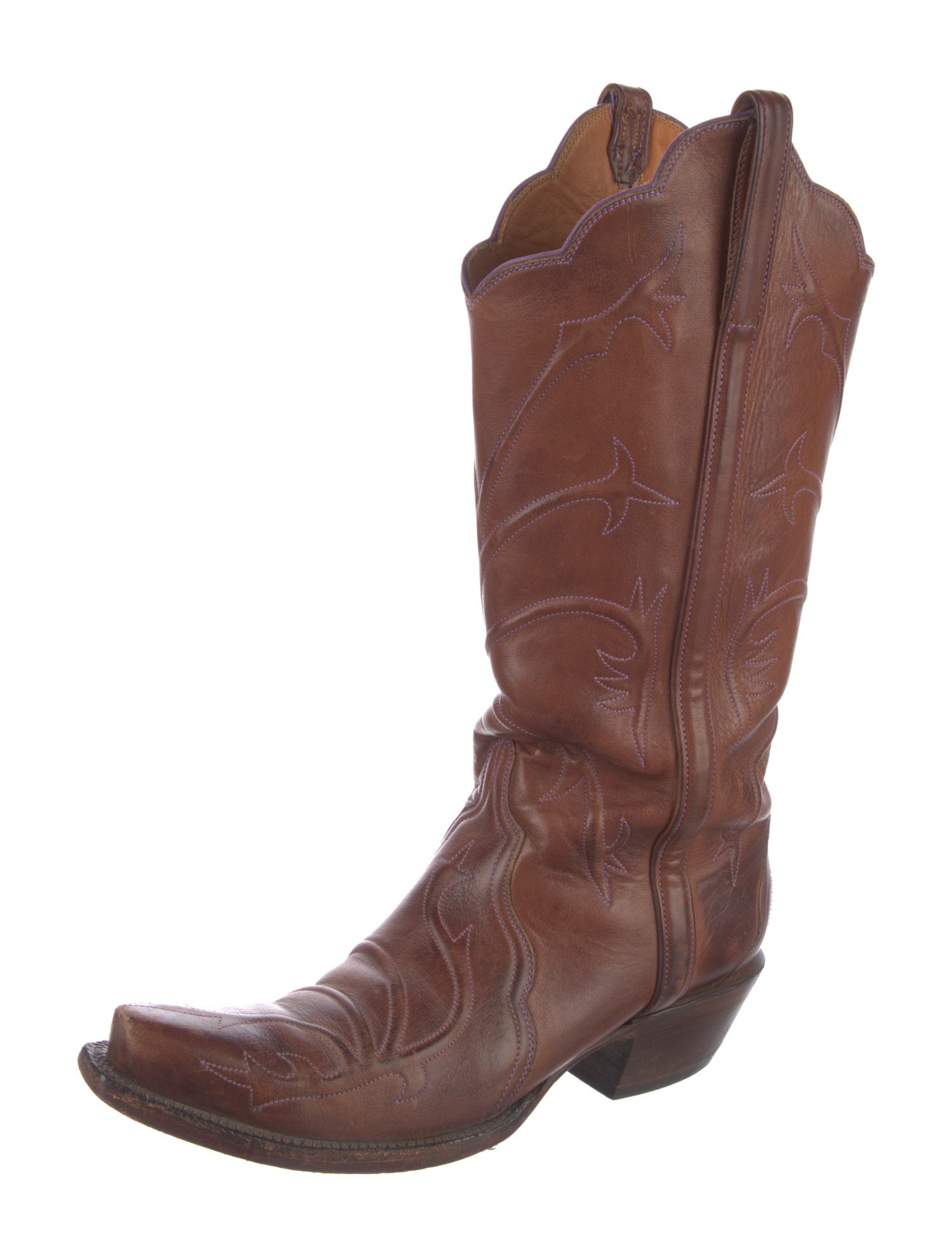 Lucchese Leather Western Boots