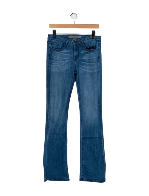 Lucchese Mid-Rise Straight Leg Jeans