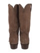 Lucchese Suede Western Boots
