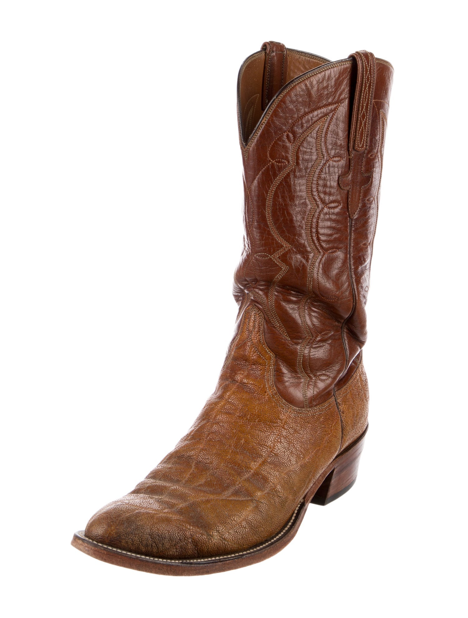 Lucchese Leather Western Boots