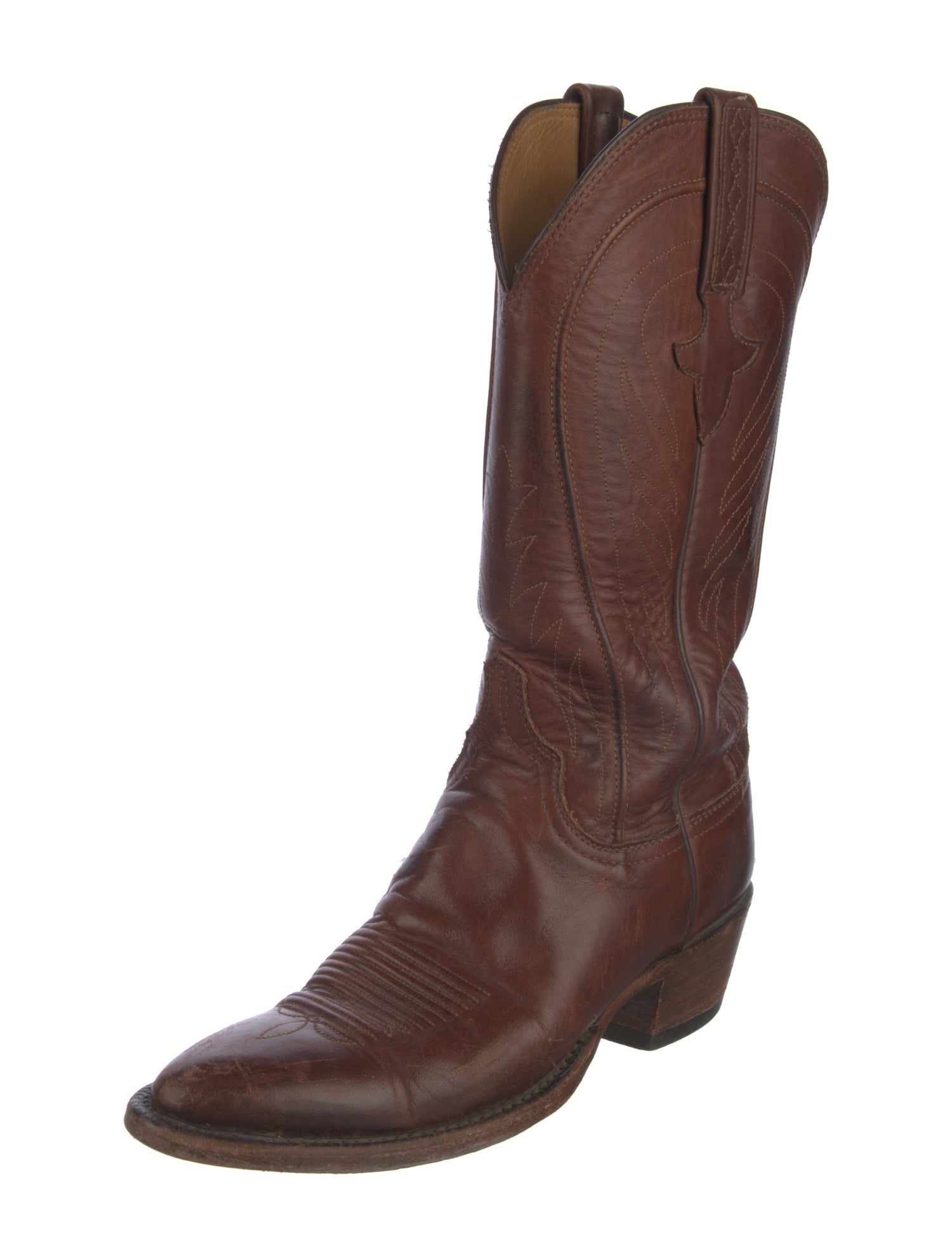 Lucchese Leather Western Boots