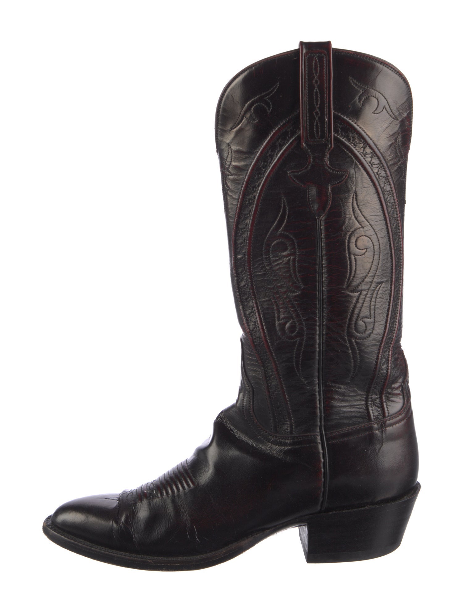 Lucchese Leather Western Boots