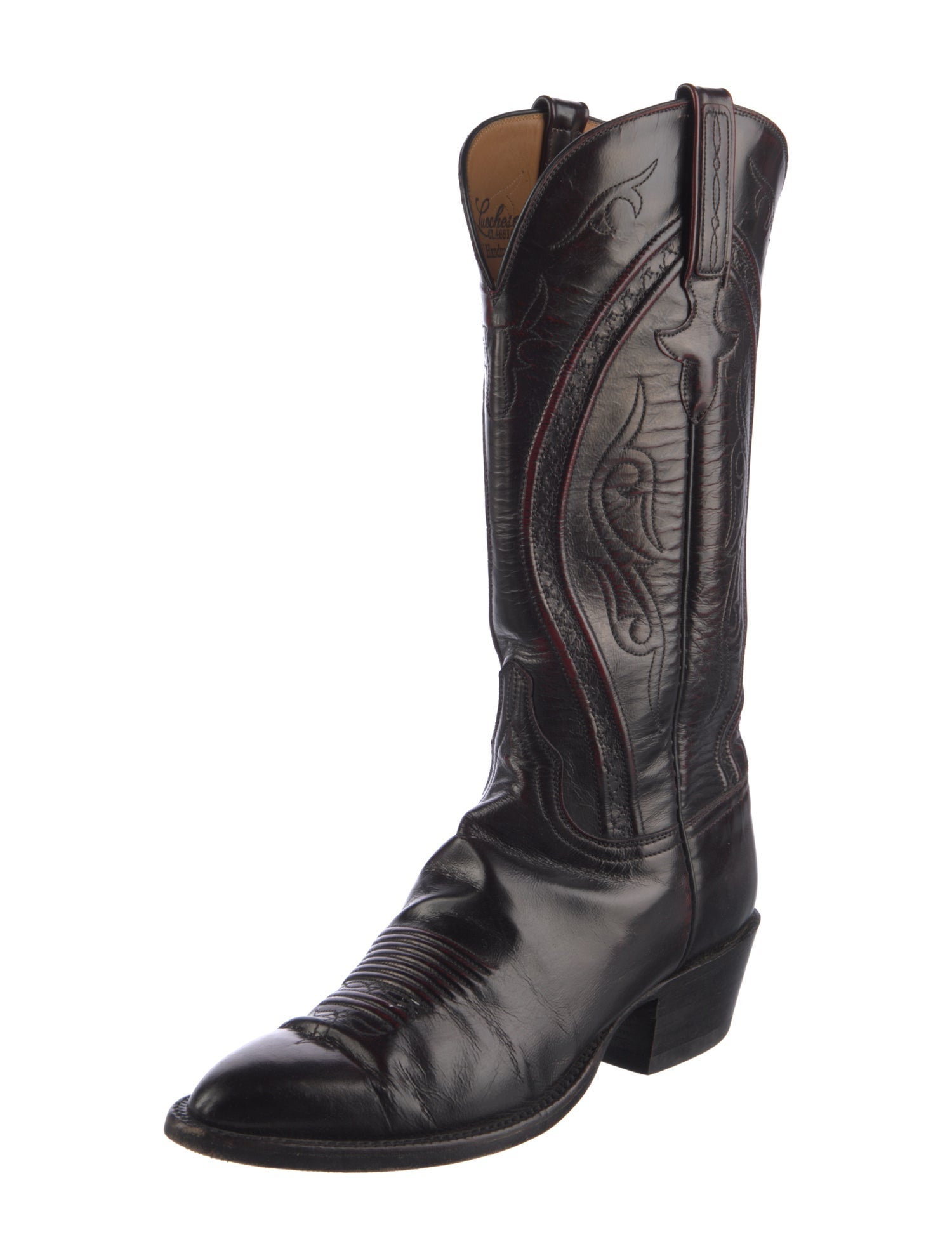 Lucchese Leather Western Boots
