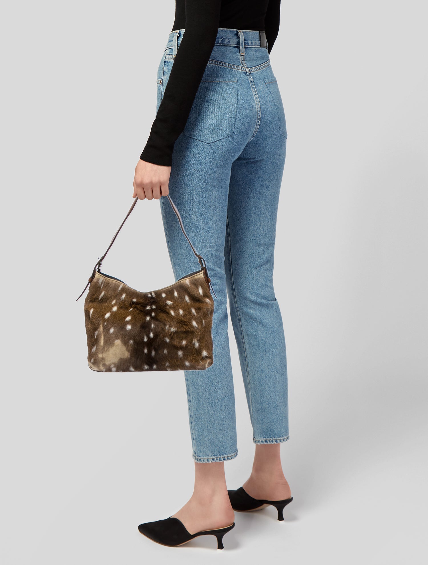 Lucchese Ponyhair Shoulder Bag