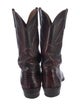 Lucchese Crocodile Distressed Accents Western Boots