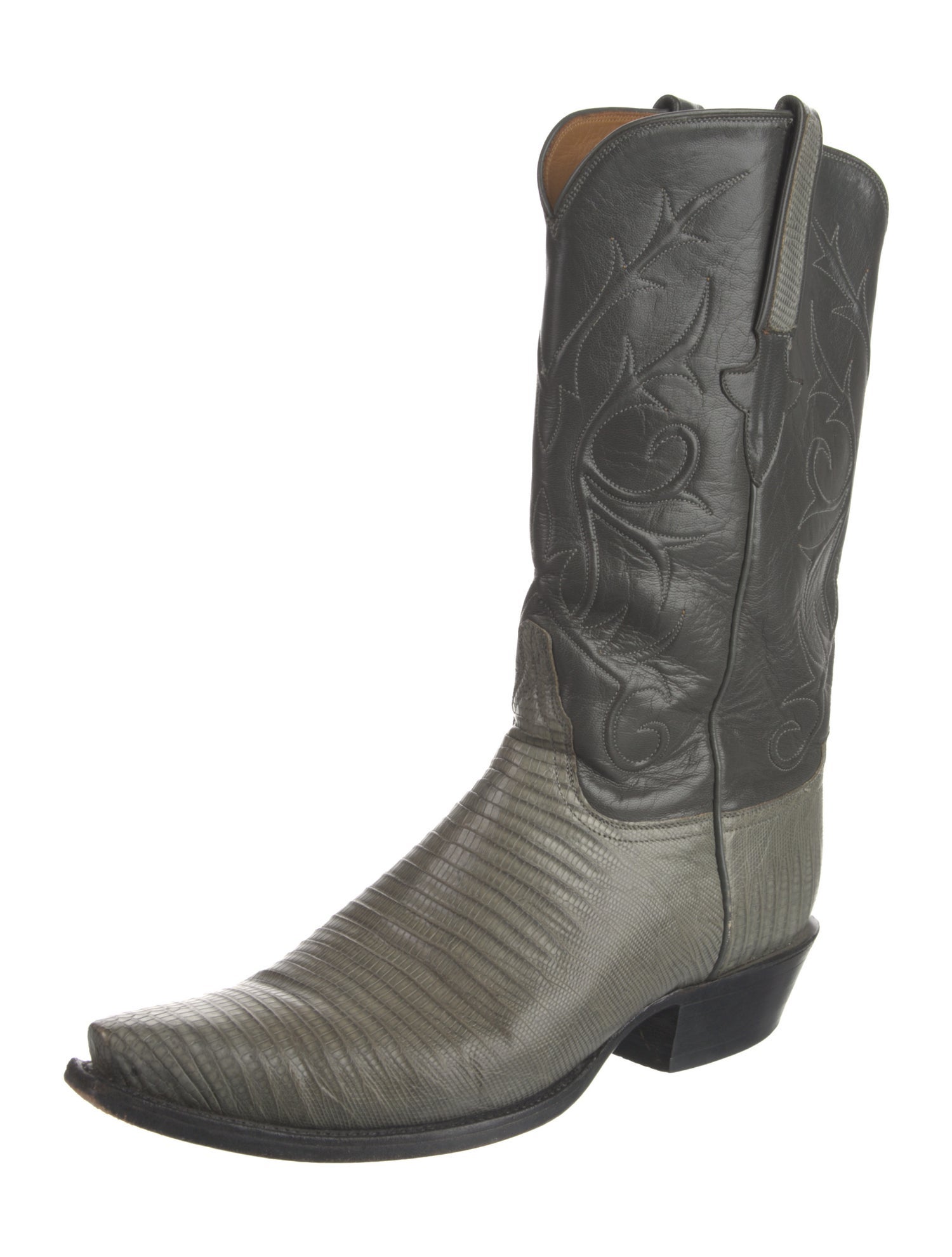 Lucchese Lizard Western Boots