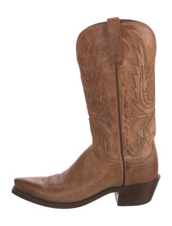 Lucchese Leather Western Boots