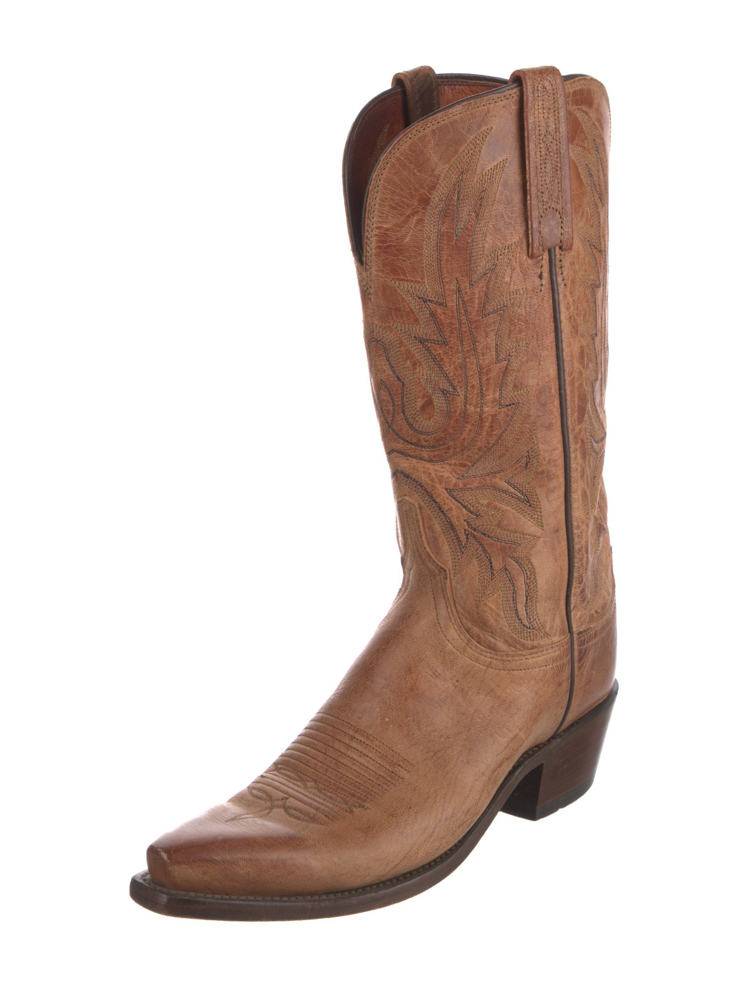 Lucchese Leather Western Boots