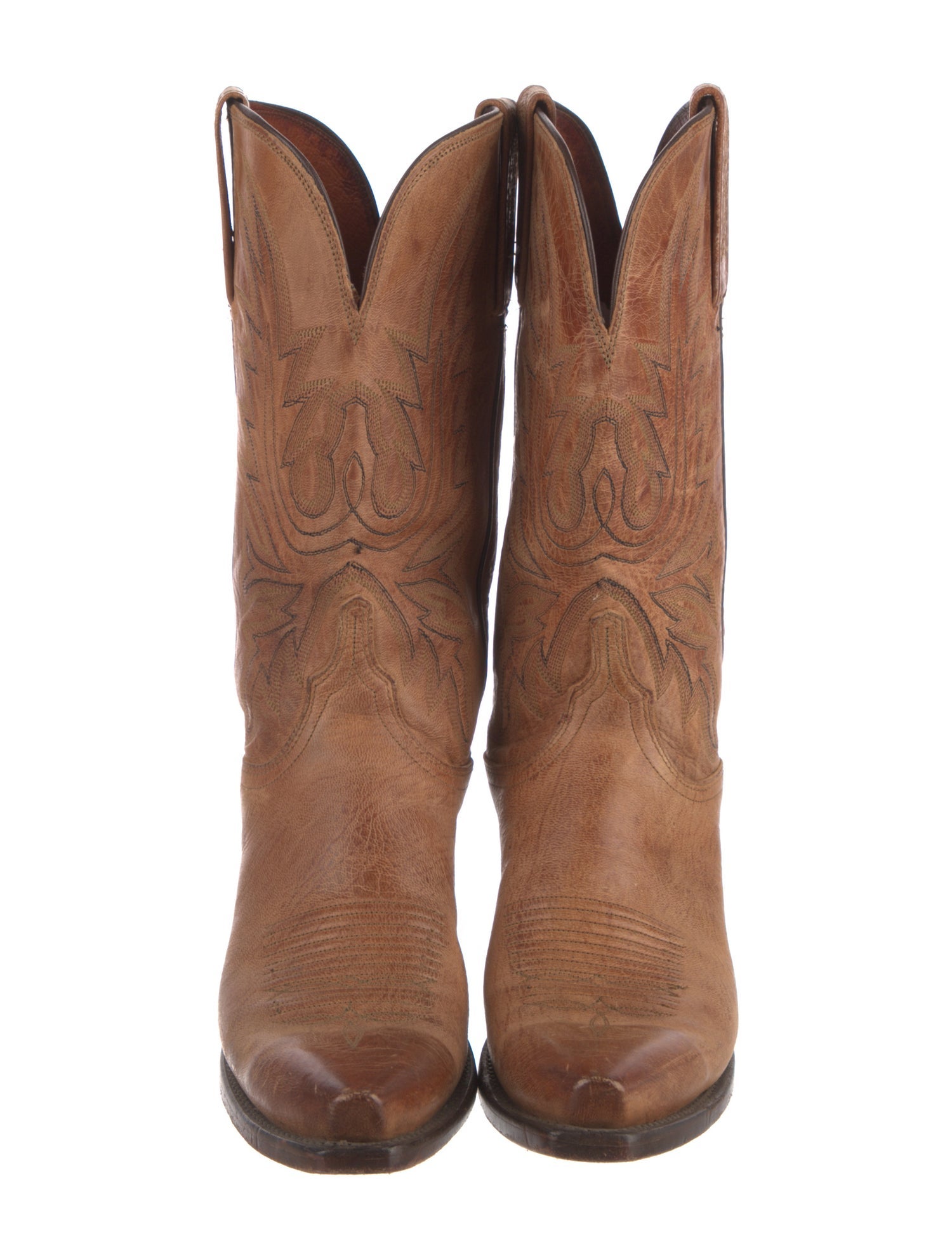 Lucchese Leather Western Boots