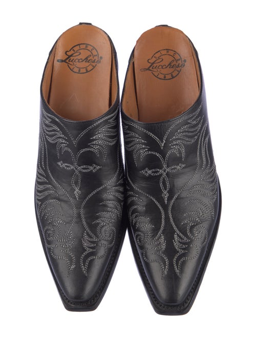 Lucchese Leather Mules