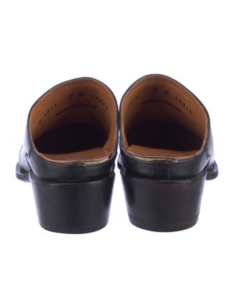 Lucchese Leather Mules