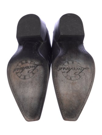 Lucchese Leather Mules