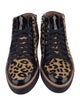 Lucchese Ponyhair Animal Print Sneakers