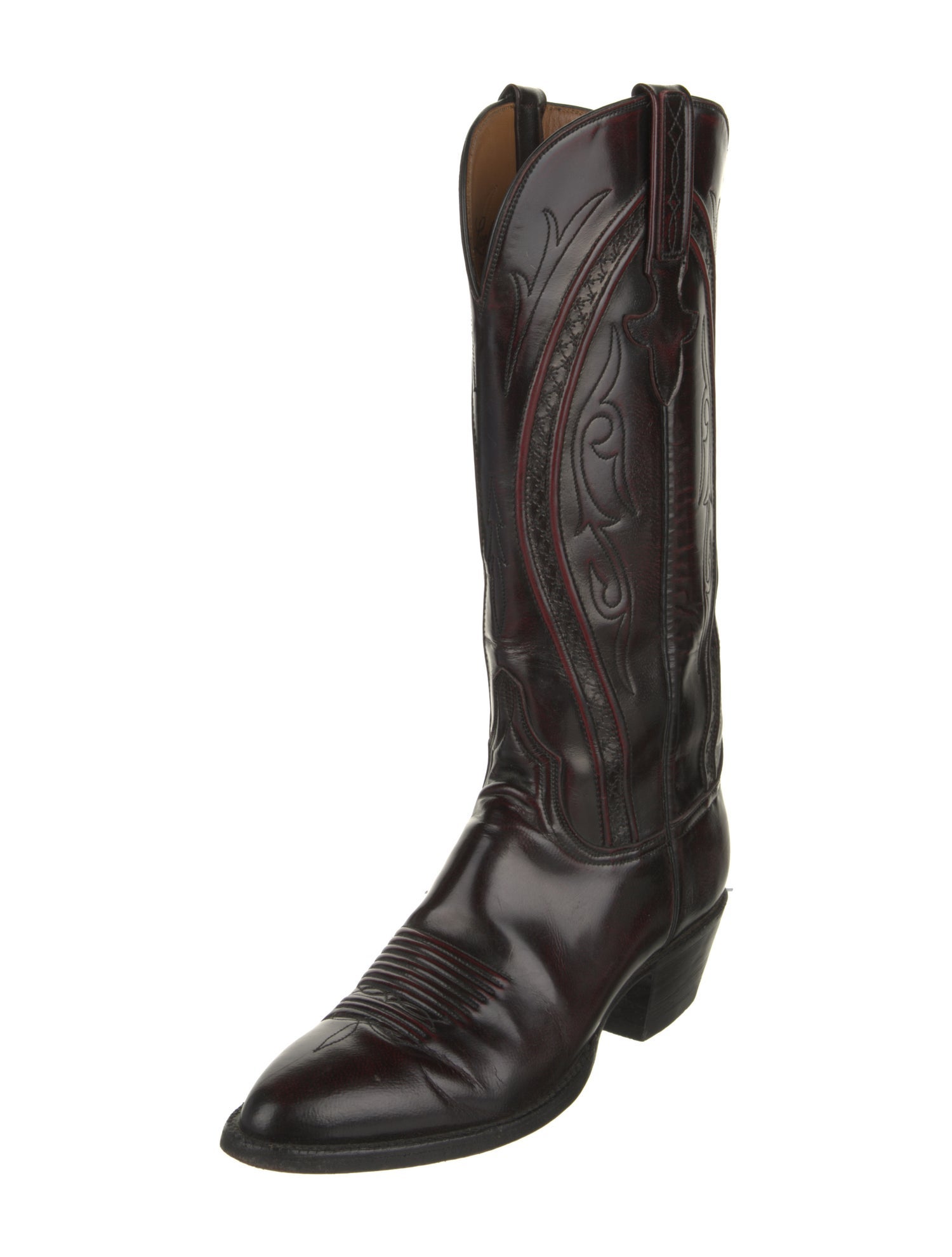 Lucchese Leather Western Boots