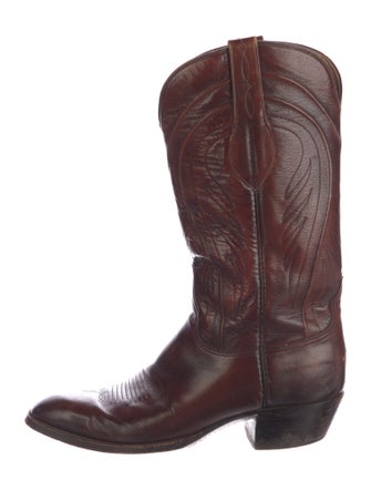 Lucchese Leather Western Boots