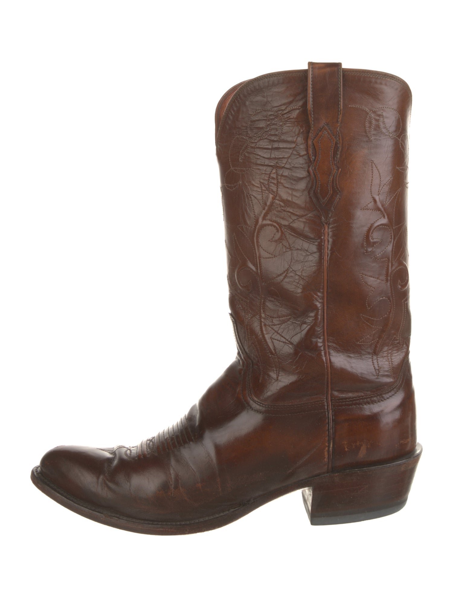 Lucchese Leather Western Boots